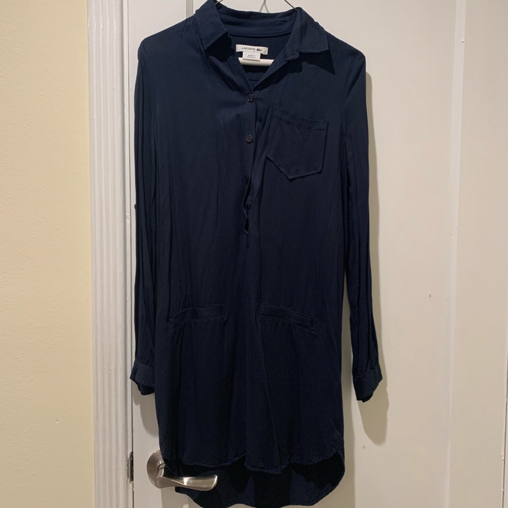 Lacoste mid shirt dress